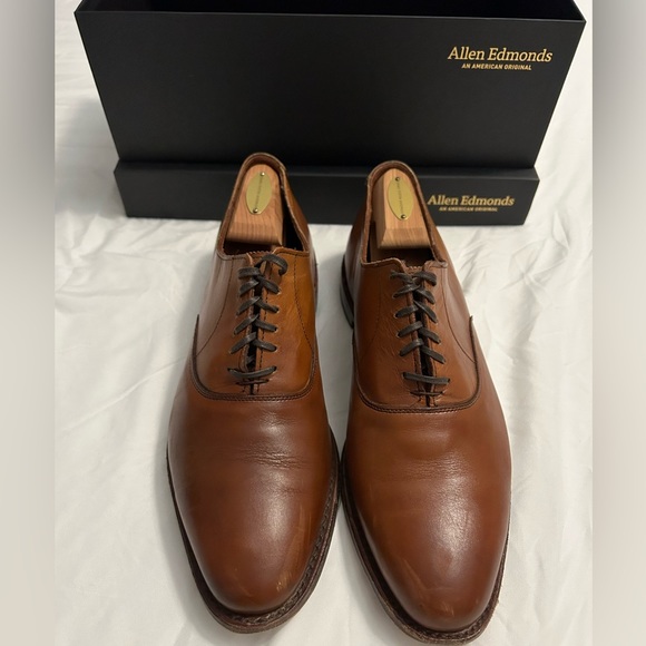 Allen Edmond Carlyle Plain Toe Oxford size 10.5 - Picture 1 of 4